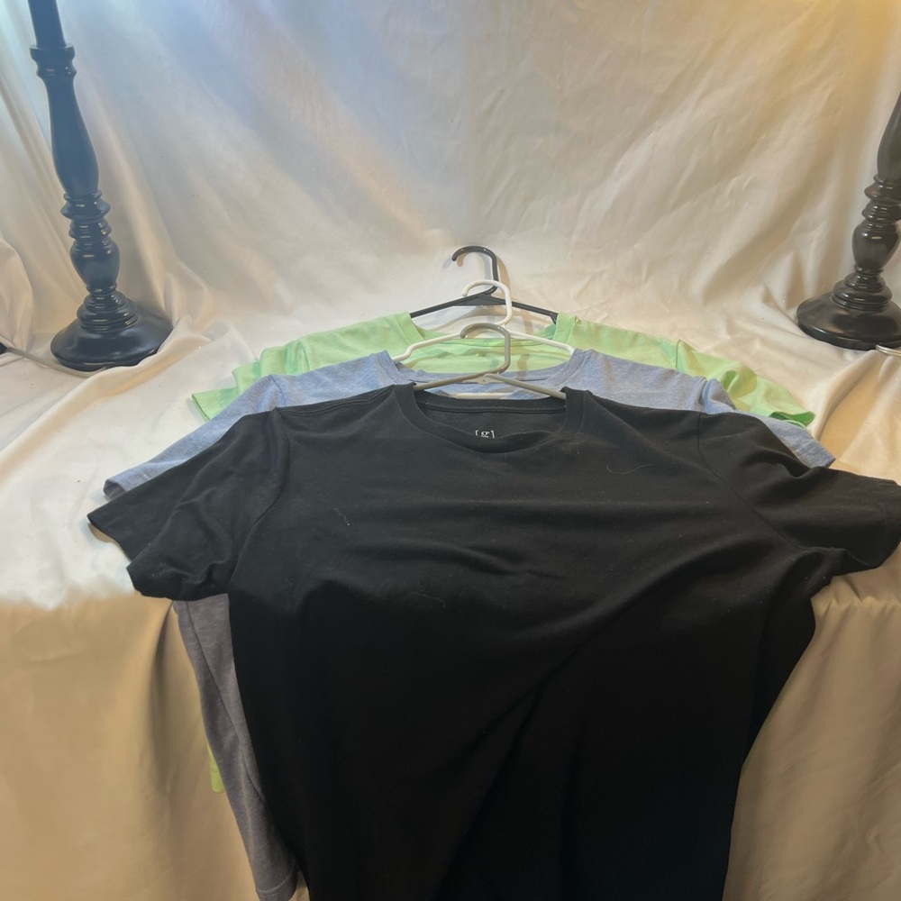 George Black, Gray, and Green Short Sleeve Tees